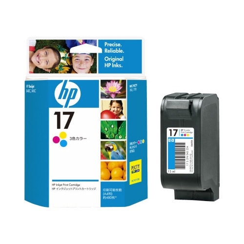 純正インク C6625A カラー3色