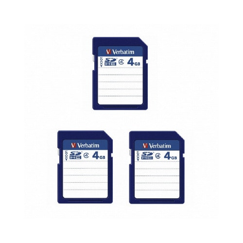 SDHCカード フリクション対応 4GB 3個