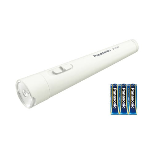 乾電池エボルタNEO付き LED懐中電灯×5