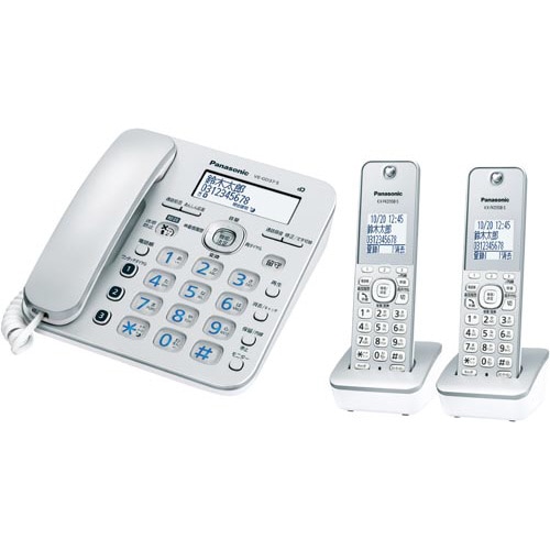 コードレス電話機 子機2台 VE−GD37DW−S