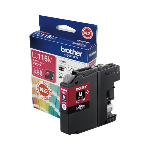 純正インク LC115M マゼンタ 2個