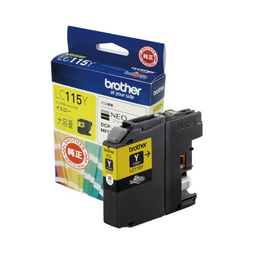 純正インク LC115Y イエロー 2個