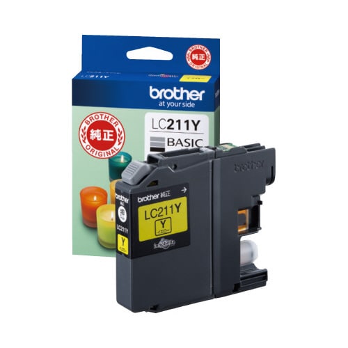 純正インク LC211Y イエロー 2個