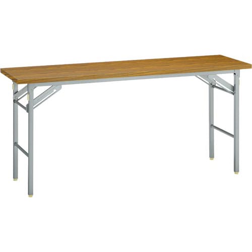 脚折りたたみテーブル棚なし1545チーク4台以上