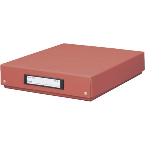 カウネットオリジナルデスクトレーA4 茶 20個入