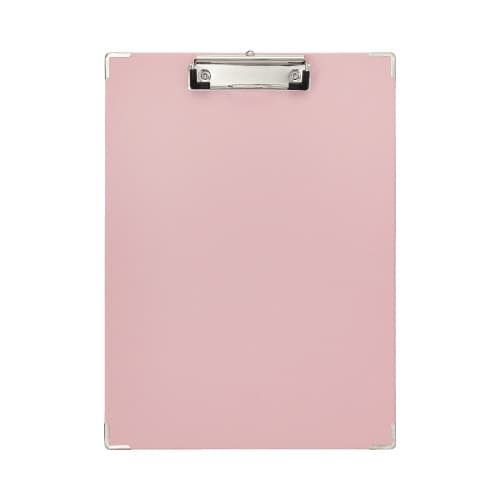 貼り表紙クリップボード A4縦 ピンク