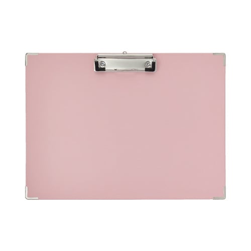 貼り表紙クリップボード A4横ピンク10枚