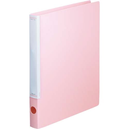 マニュアルリングF背幅32mmA4縦 薄桃