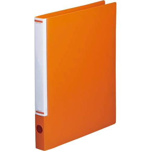 マニュアルリングF背幅32mmA4縦 橙 3冊