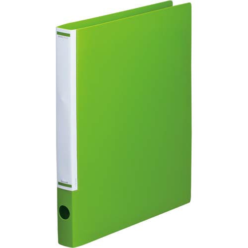 マニュアルリングF背幅32mmA4縦 黄緑 30冊