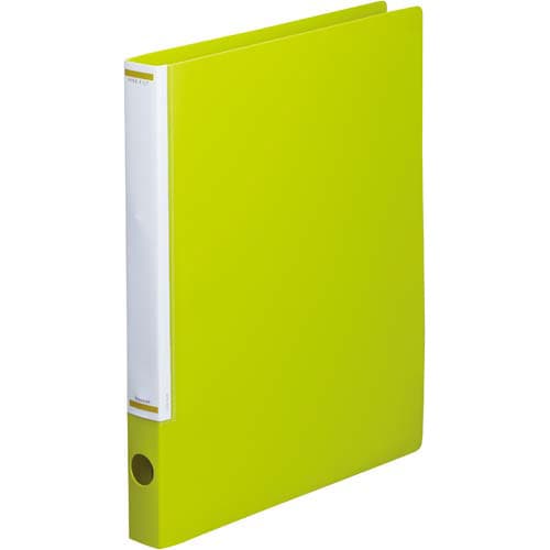 マニュアルリングF背幅32mmA4縦ライムG30冊