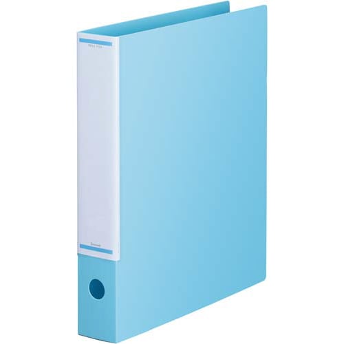 マニュアルリングF背幅50mmA4縦 水色