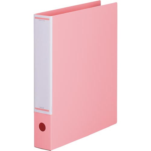 マニュアルリングF背幅50mmA4縦 桃