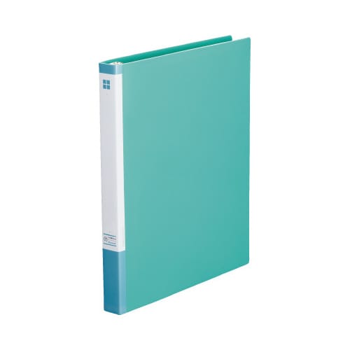 リングファイル30穴 背幅26mmA4縦 緑×5