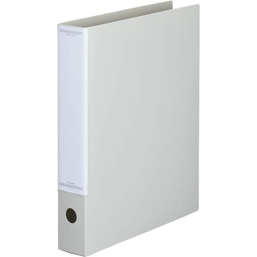 マニュアルリングF背幅50mmA4縦 灰 10冊