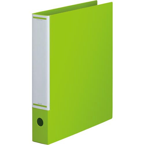 マニュアルリングF背幅50mmA4縦 黄緑 10冊