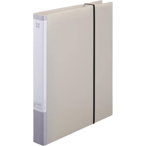 伝票すっきりツインリングファイル32mmグレー3冊