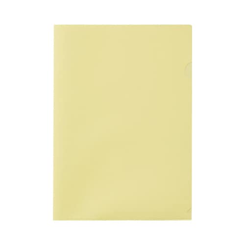 カラークリヤーホルダーパステル イエロー×5