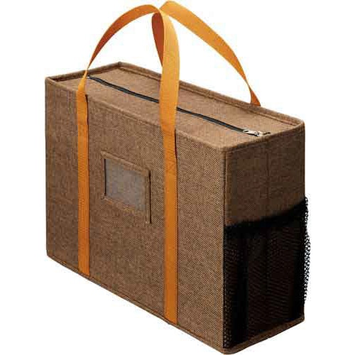 ミーティングバッグノートPCサイズ 濃茶10個