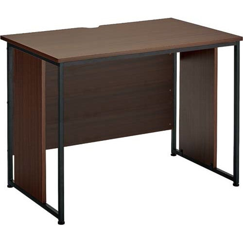 モルトデスク平机W1000D600ダークブラウン