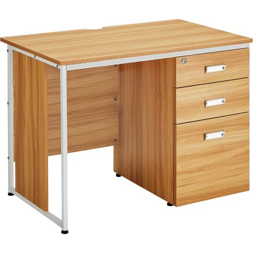 モルトデスク片袖机W1000D600ナチュラル