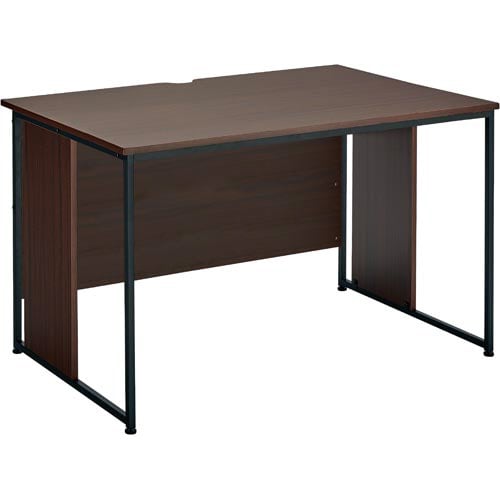 モルトデスク平机W1200D700ダークブラウン