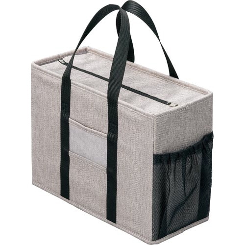 ミーティングバッグ(フタ付) グレー