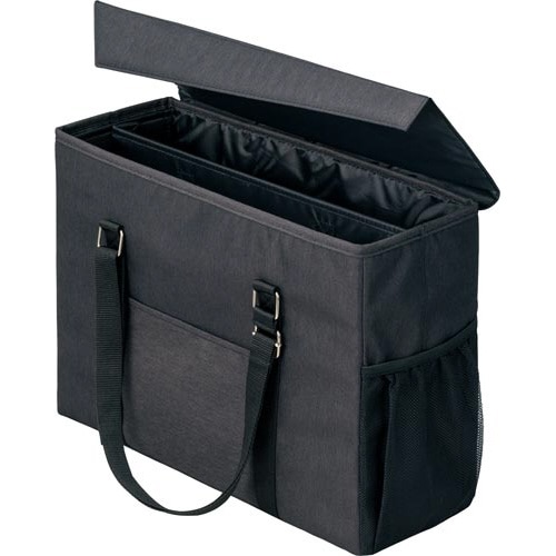 外出にも使えるミーティングバッグ 黒×黒 3個