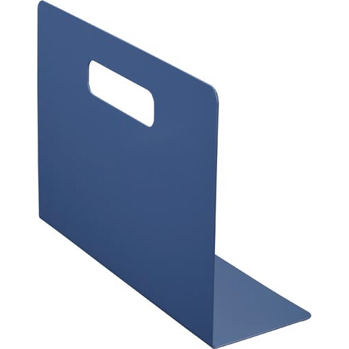 スタぴとブックエンドL型A4ぴったり横型紺2枚1組