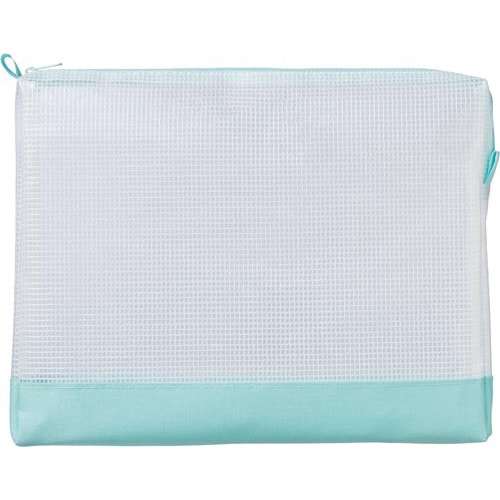 メッシュケースマチ補強タイプB5 薄緑 15個