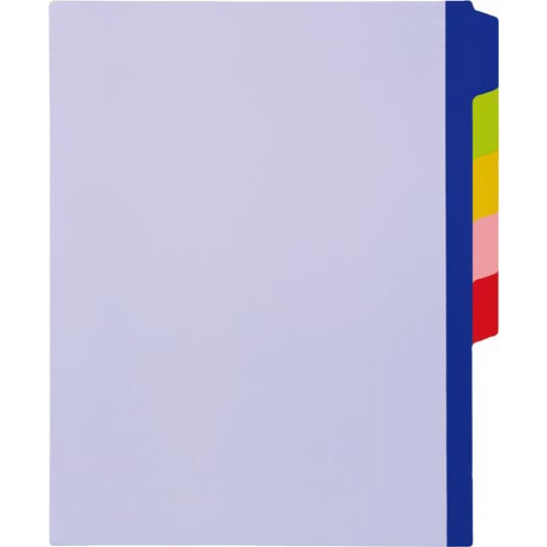 5分類インデックスシートA4タテ×5セット入