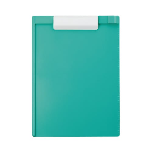 樹脂製クリップボード A4縦 グリーン10枚