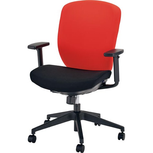 ラフィナート2チェア 可動肘付 レッド