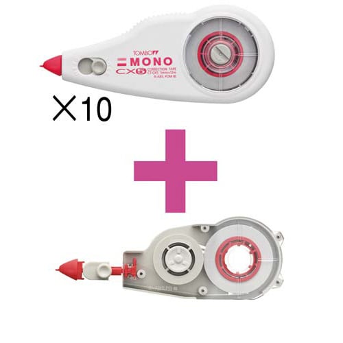 モノCX 幅5mm 本体10個+詰替1個