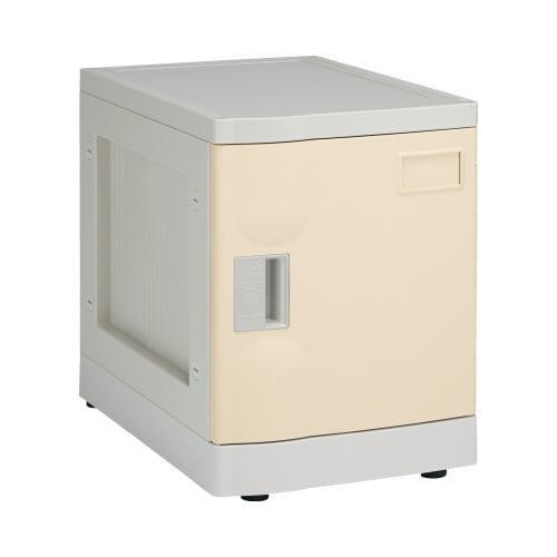 プラロッカーS 錠なし 下置用 扉アイボリー