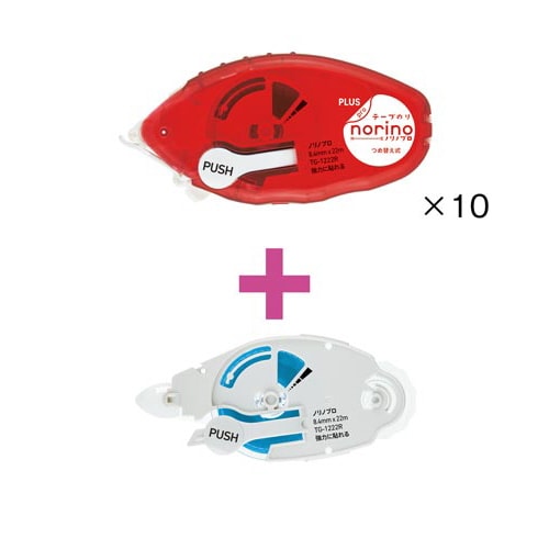 ノリノプロ 強力に貼れる 本体10個+詰替1個