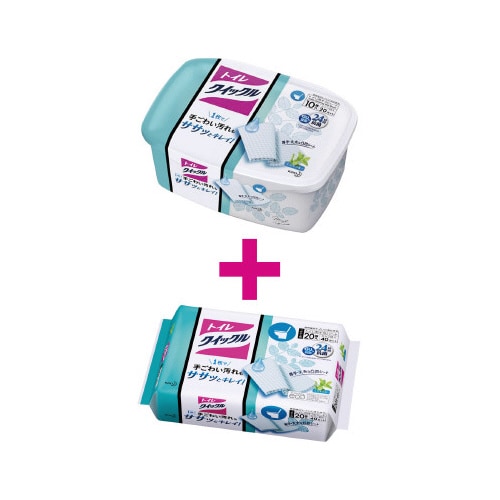 トイレクイックル 本体+詰替セット