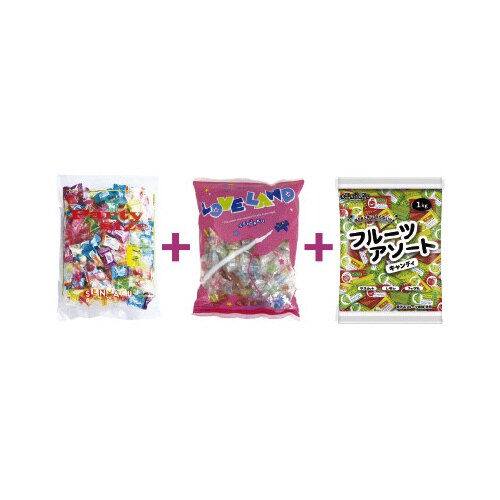 扇雀飴 キャンディ3種セット