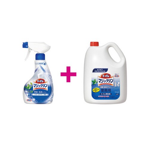 トイレマジックリン 本体+業務用4.5Lセット
