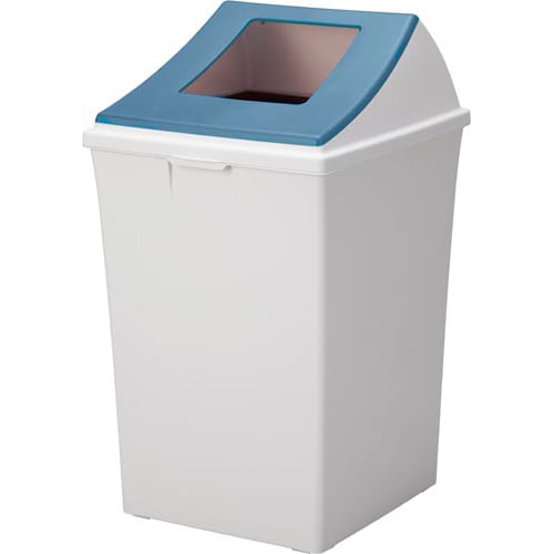 奥行が揃うカラー分別ペール70L BL 本体+ふた