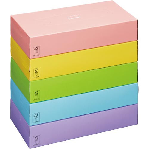 FSC認証 ボックスティシュー×60箱5梱以上