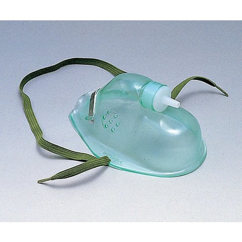 医≫中濃度用酸素マスク成人用チューブ無10入