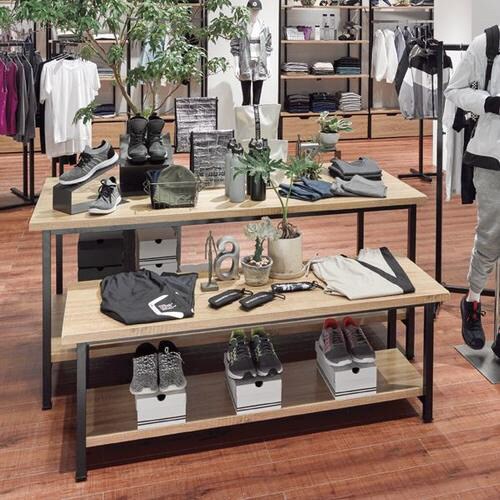 大型スチール脚テーブルW180cmタイプ用追加棚