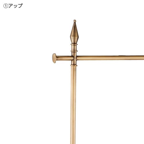 ハンガーラック デコラタイプ W120cm