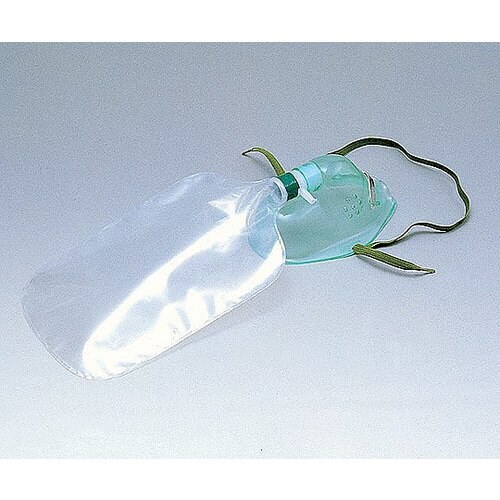 医≫高濃度用酸素マスク成人用チューブ無10入