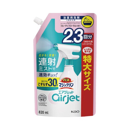 バスマジックリンエアジェットFフローラル820ml