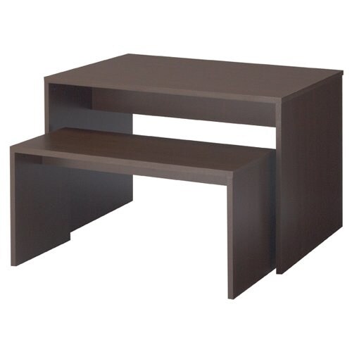 木製ネストテーブル W120×D80×H80cm