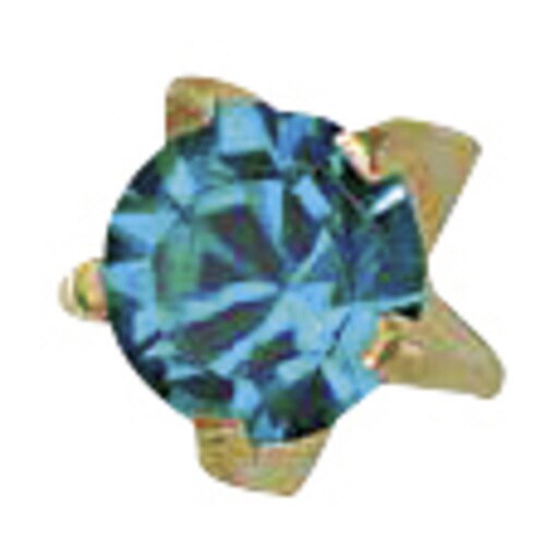 医≫JPSセイフティスタッド ブルージルコン