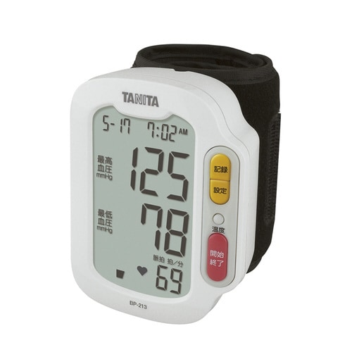 医≫手首式血圧計 ホワイト BP−213