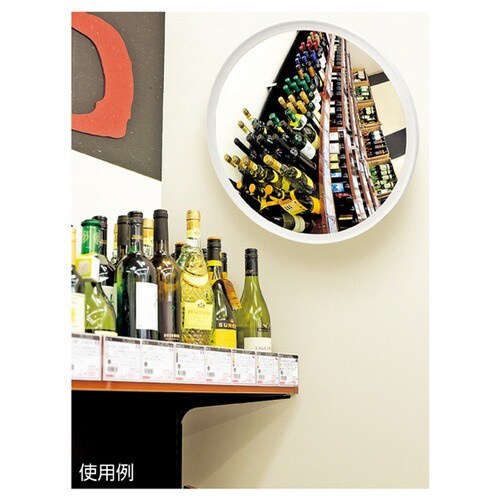 フレキシブル防犯ミラー直径30cm